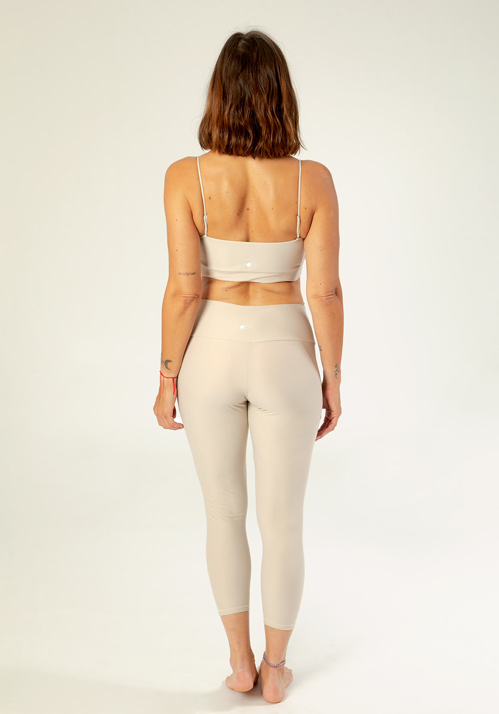 luz-collections-legging-fleur-beige-taille-haute image 2