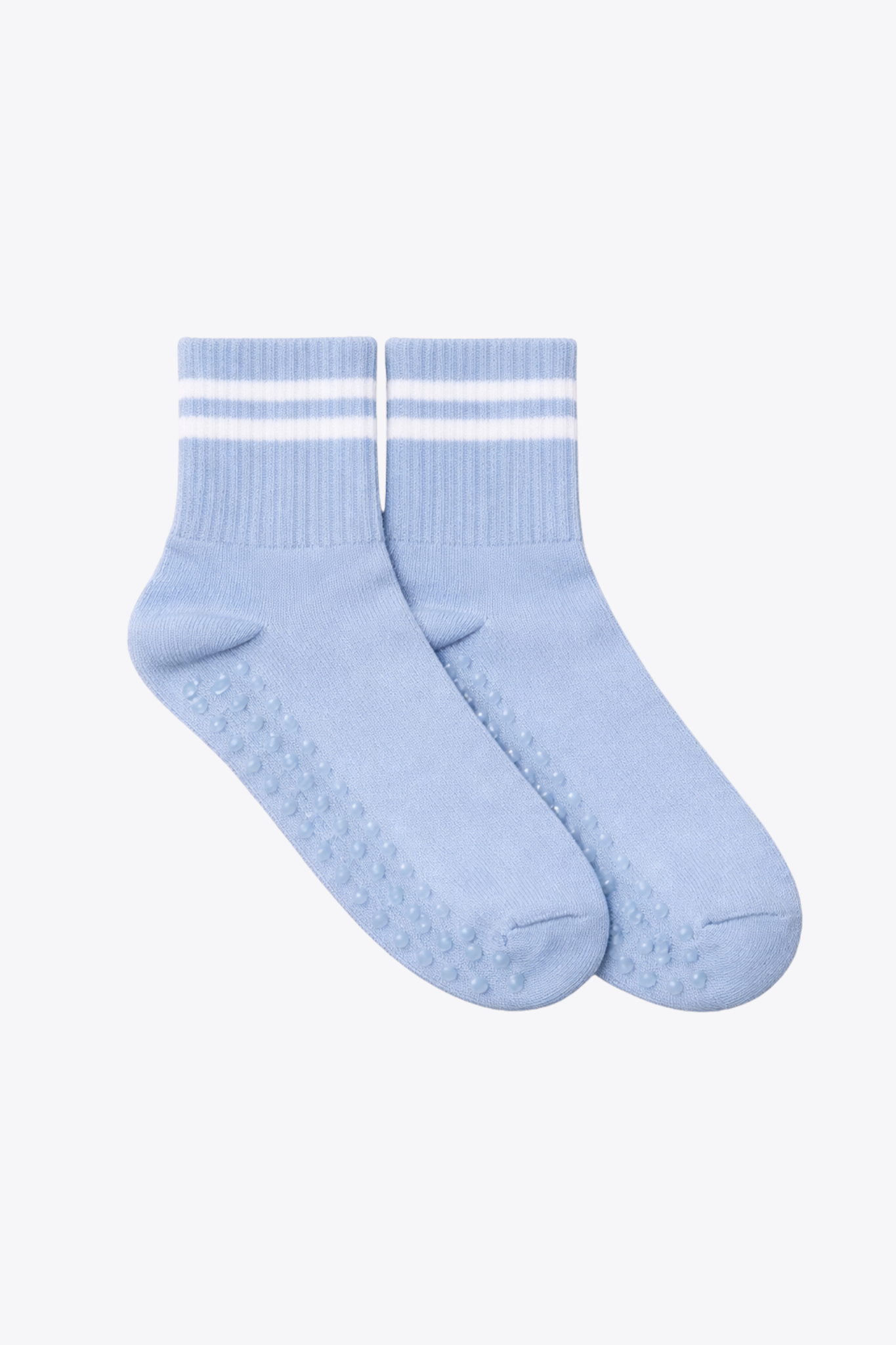 luz-collections-chaussettes-chaussettes-hautes-anti-d-rapantes-ray-es-bleu-ciel- image 1
