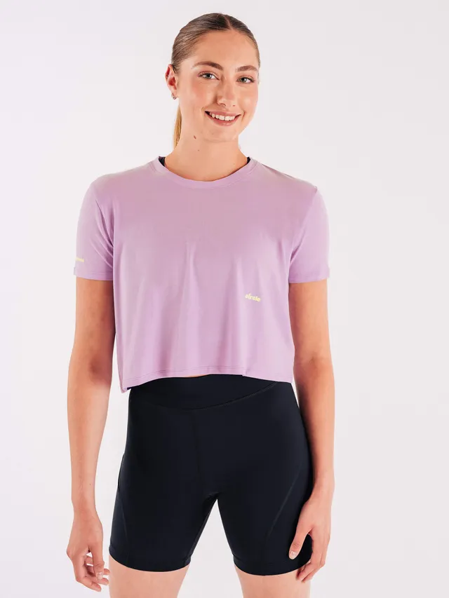 circle-sportswear-crop-top-smooth-operator-coupe-oversize-respirante-lilas image 1