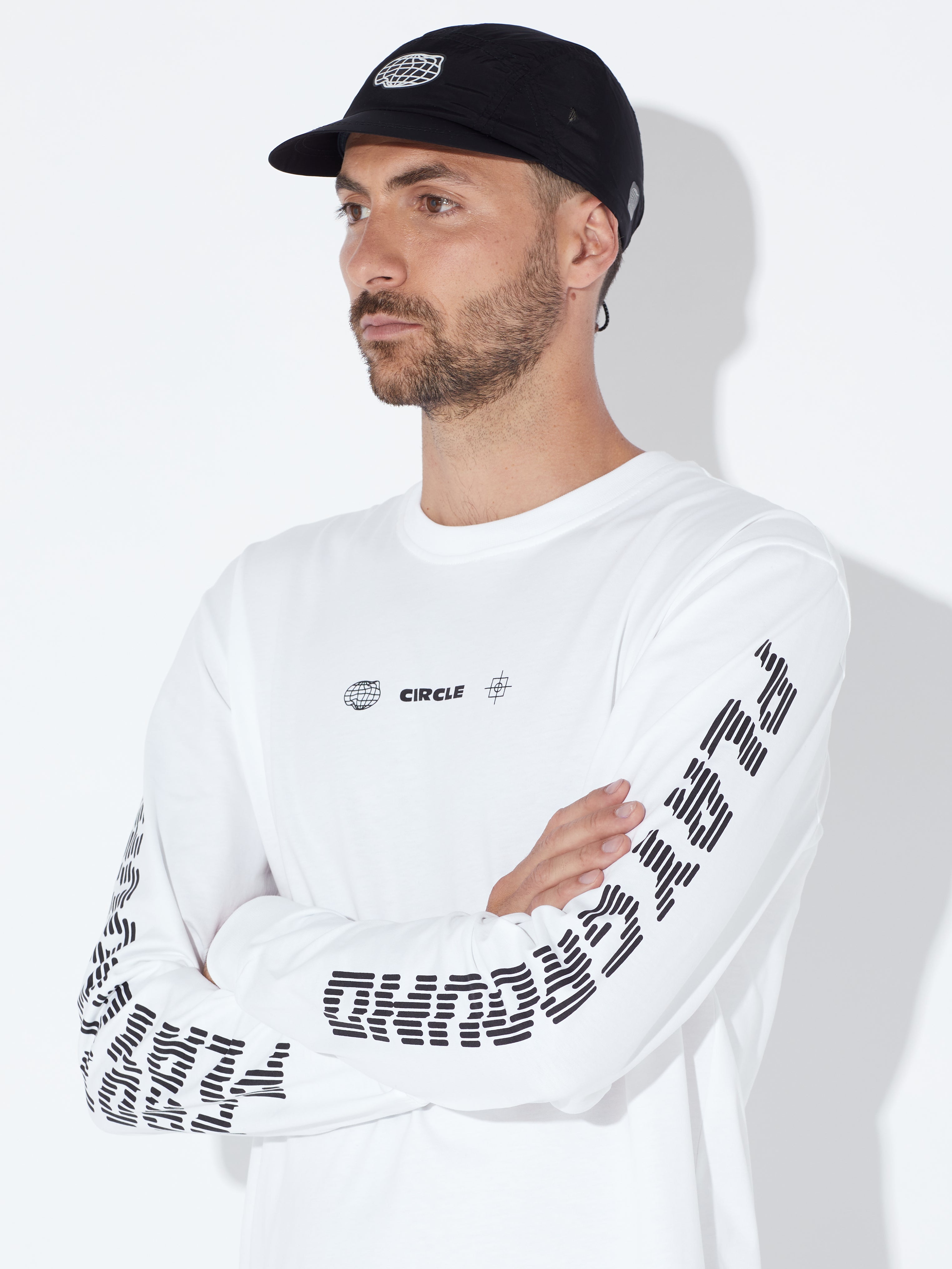 circle-sportswear-t-shirt-manches-longues-supernatural-unisexe-coton-bio-et-recy image 2